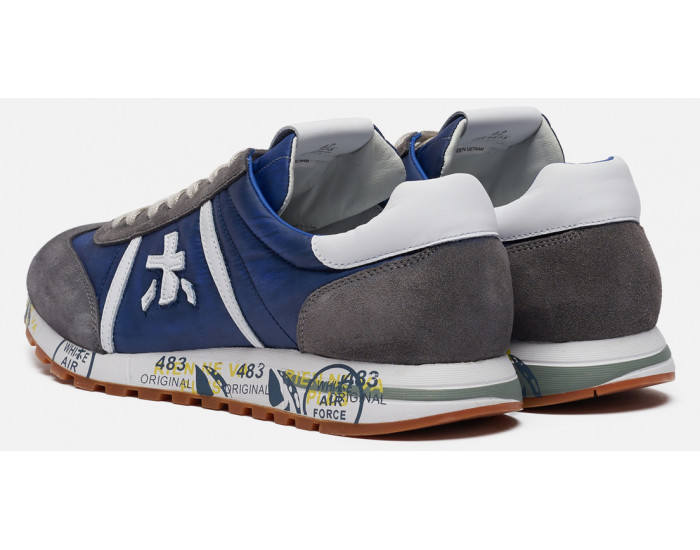 Premiata Lucy 4573 Синие с серым