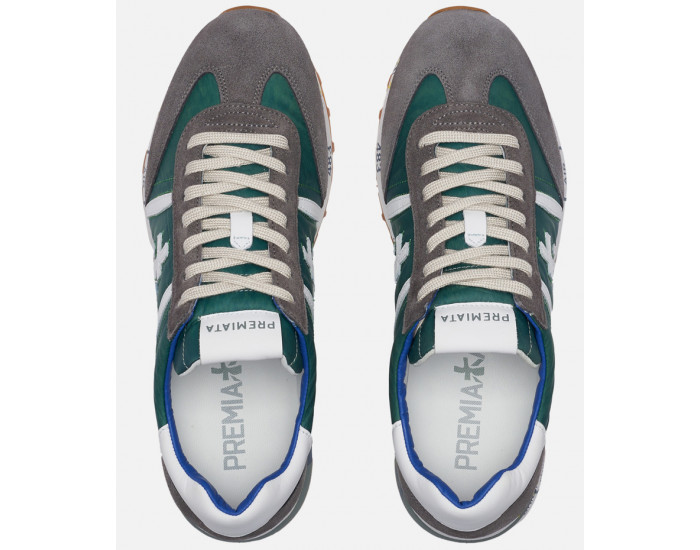 Premiata Lucy 4574 Зеленые с серым