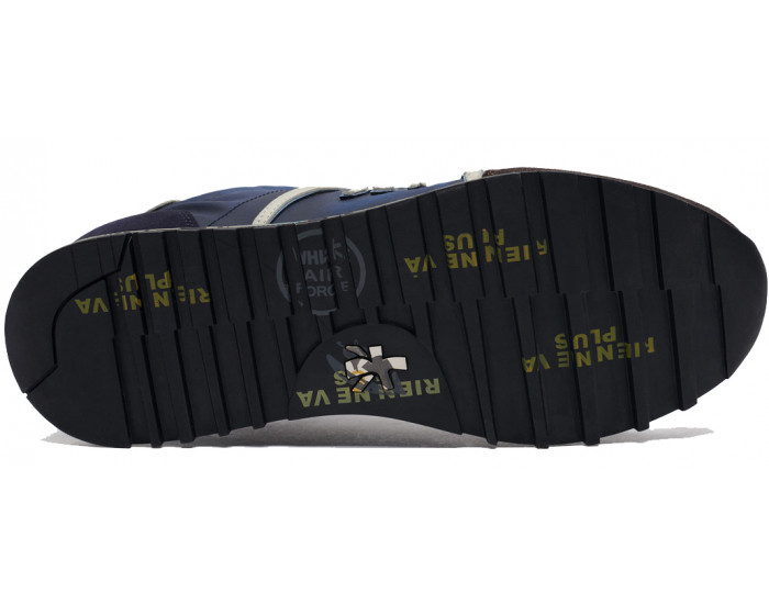 Кроссовки Premiata Lucy 4931 sneakers синие с коричневым