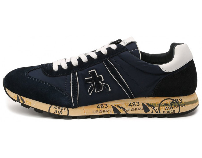 Кроссовки Premiata Lucy 5151 темно-синие мужские