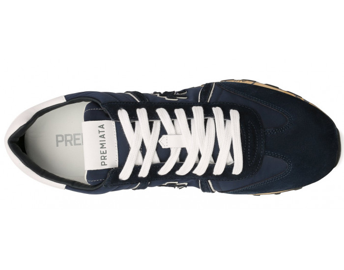 Кроссовки Premiata Lucy 5151 темно-синие мужские