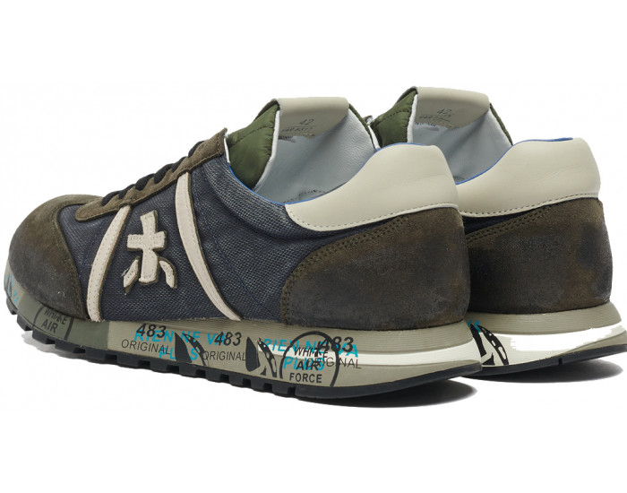 Кроссовки Premiata Lucy 5311 Хаки синие