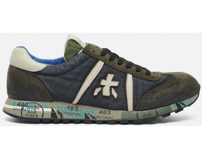 Кроссовки Premiata Lucy 5311 Хаки синие