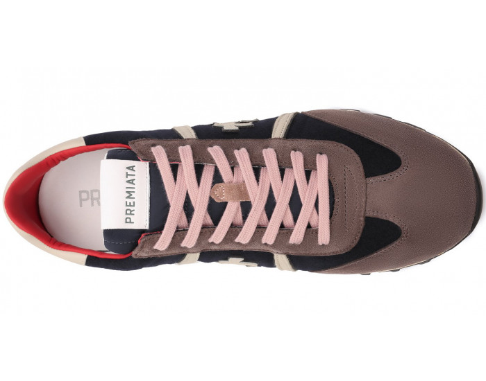 Кроссовки Premiata Lucy 5499 Черные с коричневым