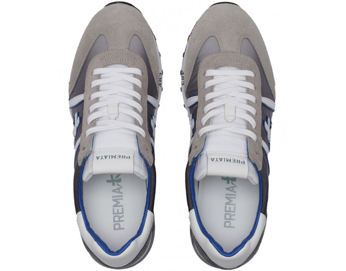 Кроссовки Premiata Lucy 5643 Темно-серые спортивные