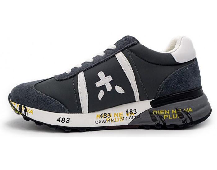 Кроссовки Premiata Lucy-D sneakers Серые с синим