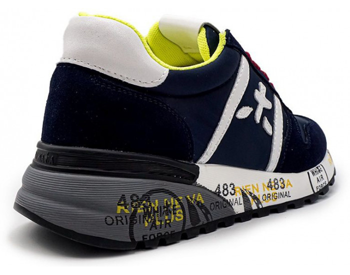 Кроссовки Premiata Lucy-D sneakers Синие с белым женские