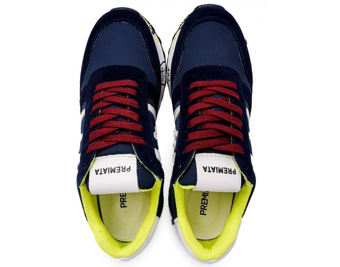 Кроссовки Premiata Lucy-D sneakers Синие с белым женские