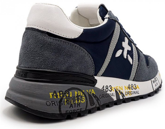 Кроссовки Premiata Lucy-D Синие с серым женские