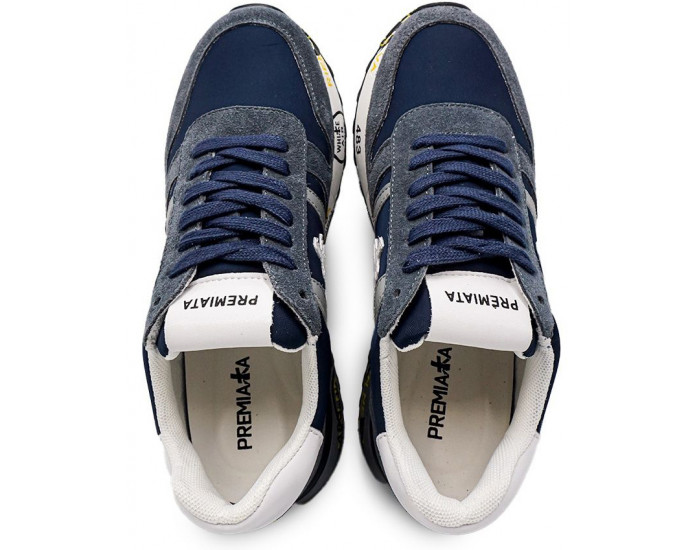 Кроссовки Premiata Lucy-D Синие с серым женские