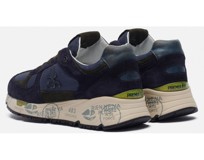 Кроссовки Premiata Mase 5398 sneakers синие мужские