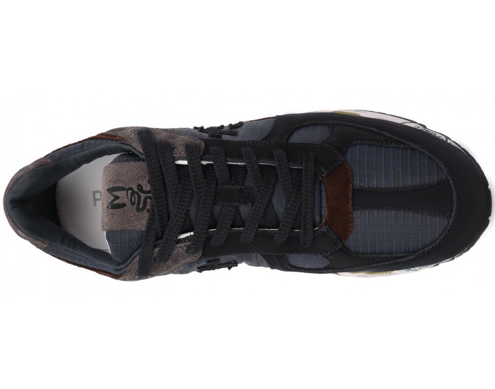 Кроссовки Premiata Mase 5399 Черные с синим