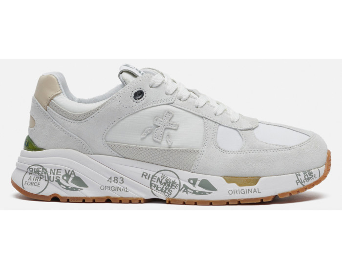 Кроссовки Premiata Mase 5661 sneakers Белые с серым женские