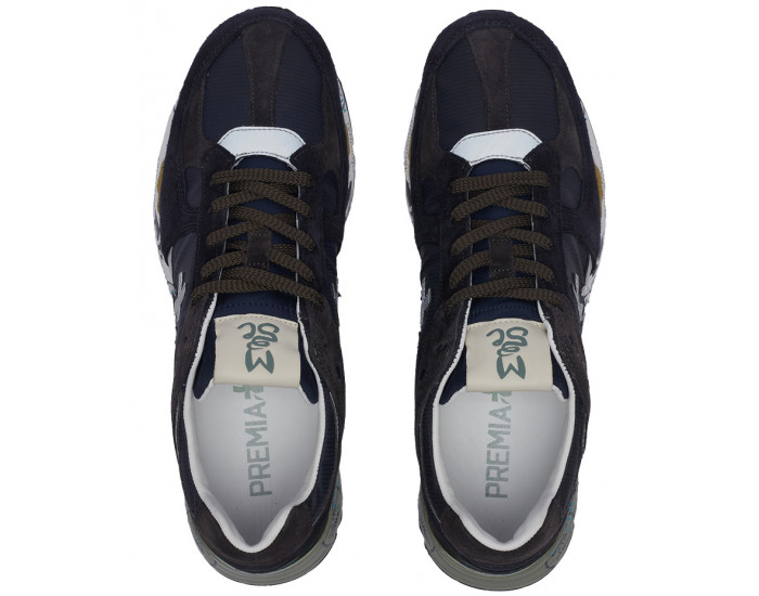 Кроссовки Premiata Mase 5881 Черные спортивные