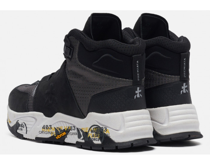 Кроссовки Premiata Mase Boot 213 Высокие черные мужские