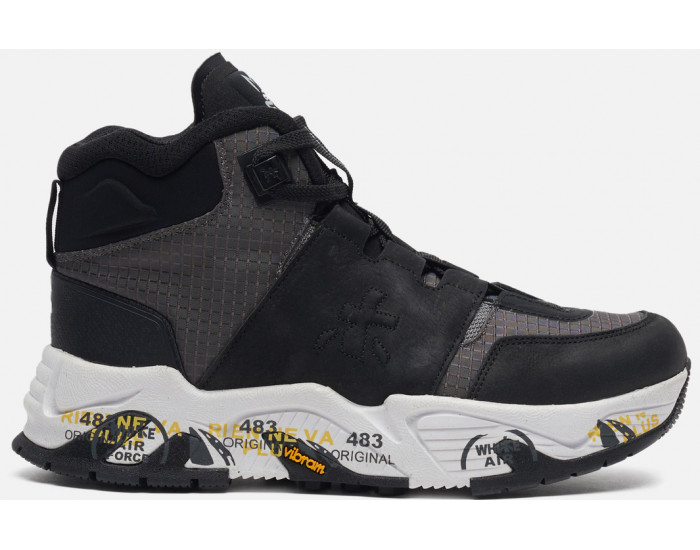 Кроссовки Premiata Mase Boot 213 Высокие черные мужские