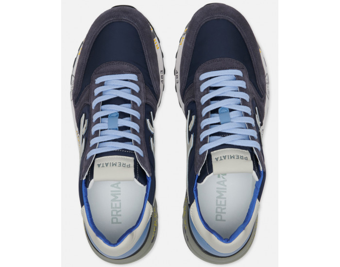 Premiata Mick 1280E Комбинированные синие спортивные