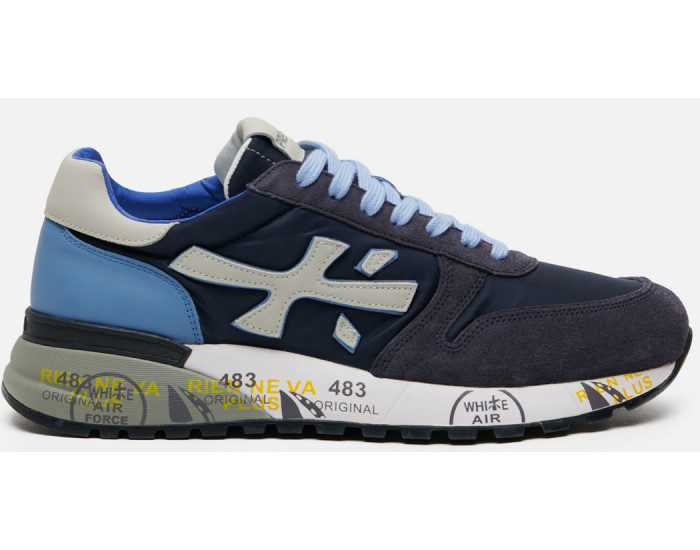 Premiata Mick 1280E Комбинированные синие спортивные