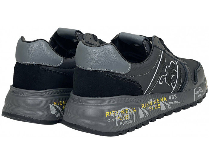 Premiata Mick 1453 Комбинированные черные