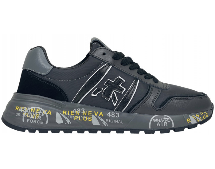 Premiata Mick 1453 Комбинированные черные
