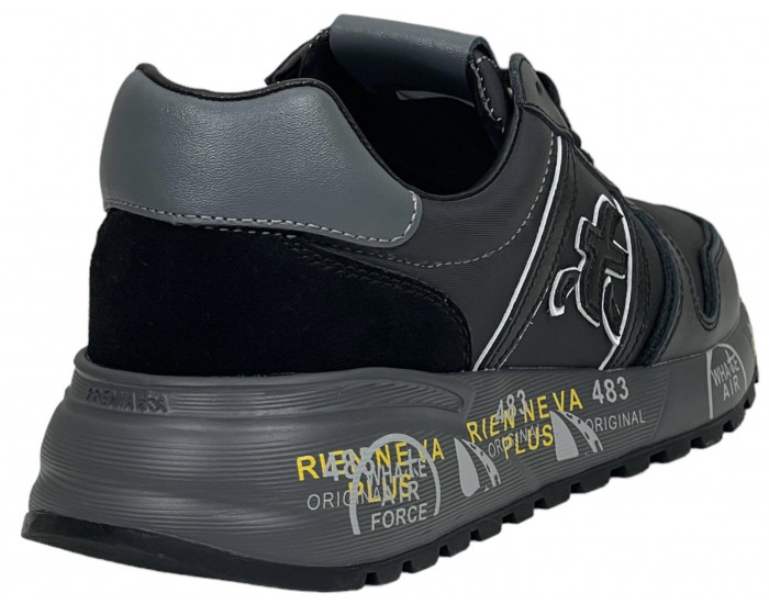 Premiata Mick 1453 Комбинированные черные