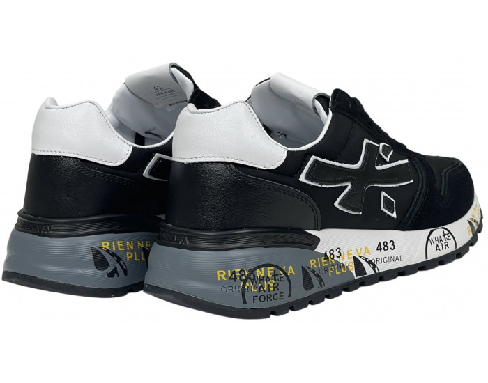 Premiata Mick 483 Комбинированные черные