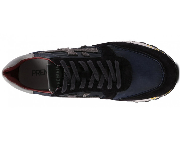 Кроссовки Premiata Mick 5027 Комбинированные черные