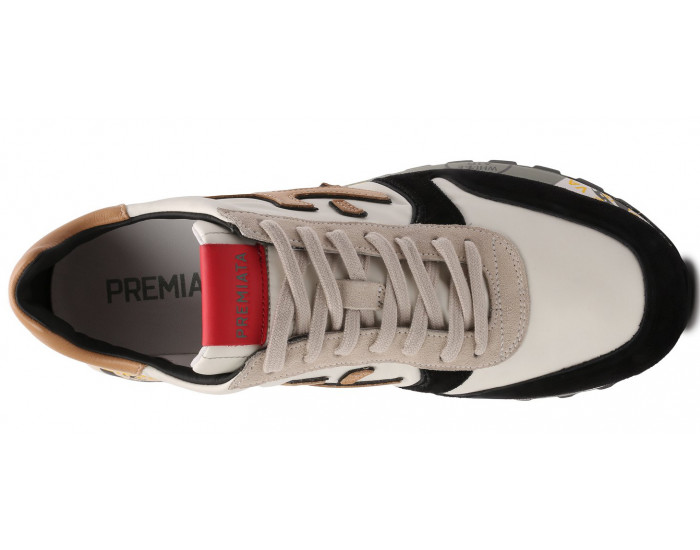 Premiata Mick 5337 White Black комбинированные
