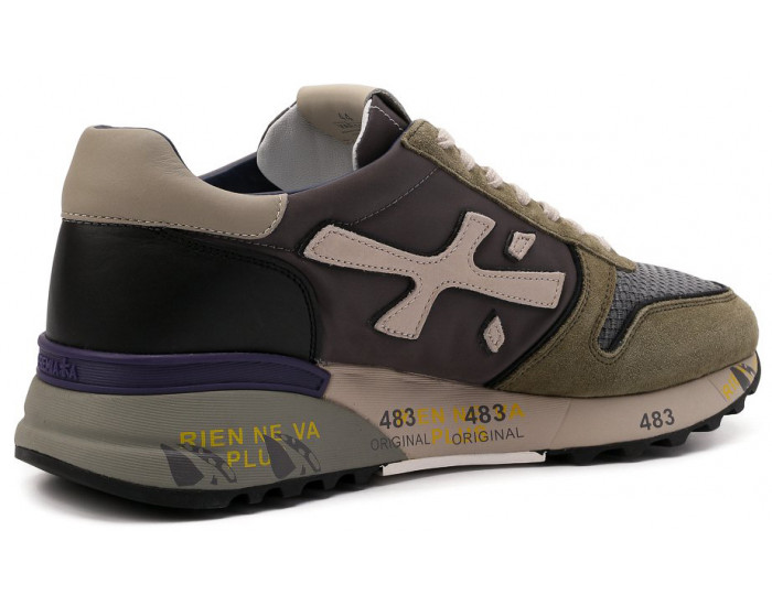 Premiata Mick 5338 Хаки комбинированные 