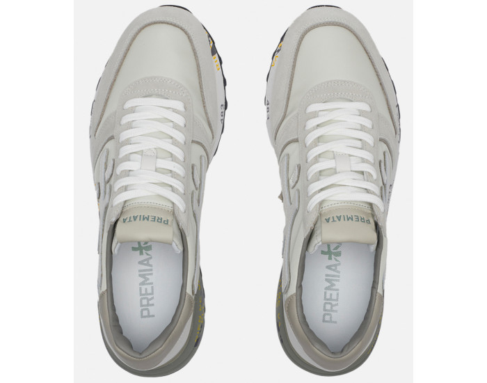 Кроссовки Premiata Mick 5341 Серые замшевые мужские