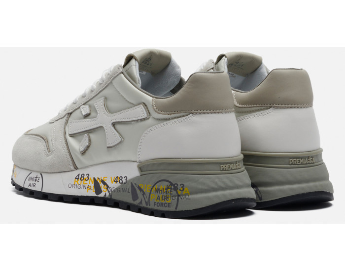 Кроссовки Premiata Mick 5341 Серые замшевые мужские