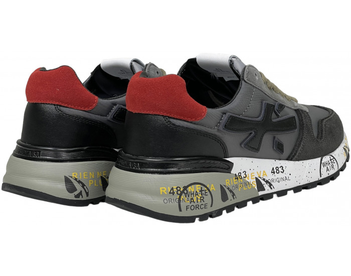 Premiata Mick 5355 Серые с черным