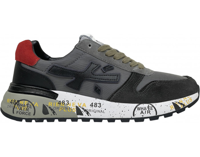 Premiata Mick 5355 Серые с черным