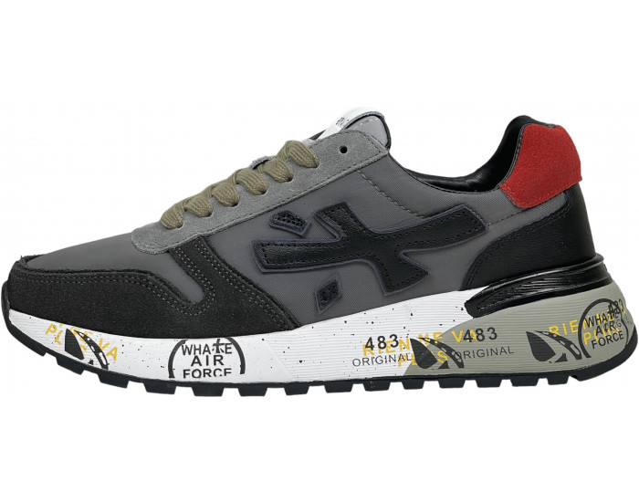 Premiata Mick 5355 Серые с черным