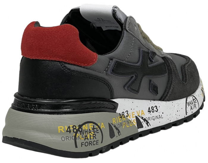 Premiata Mick 5355 Серые с черным