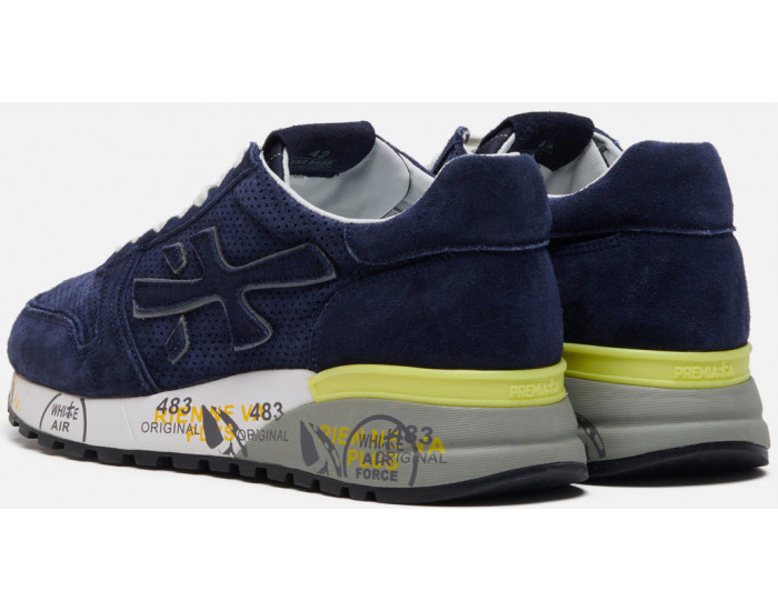 Кроссовки Premiata Mick 5688 Комбинированные замшевые