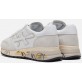 Кроссовки Premiata Mick 5698 White комбинированные кожаные