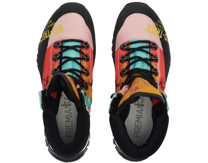 Кроссовки Premiata Mid-Treck 202 Комбинированные женские