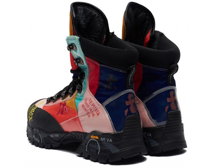 Кроссовки Premiata Mid-Treck 202 Комбинированные женские