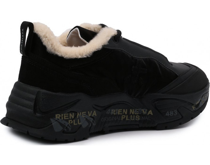 Кроссовки Premiata Roy Trecd 203 комбинированные женские с мехом