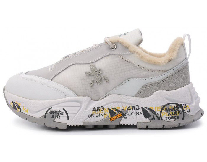 Кроссовки Premiata Roy Trecd 232 комбинированные женские с мехом