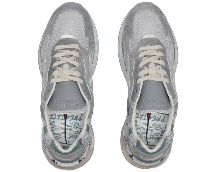 Premiata Sharky 067 Серые мужские спортивные