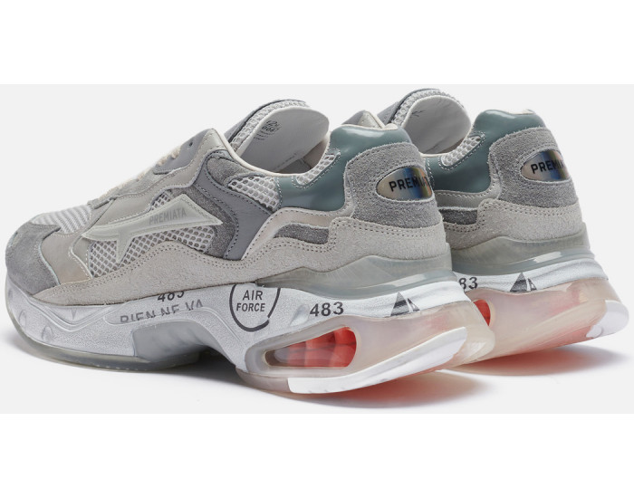 Premiata Sharky 067 Серые мужские спортивные