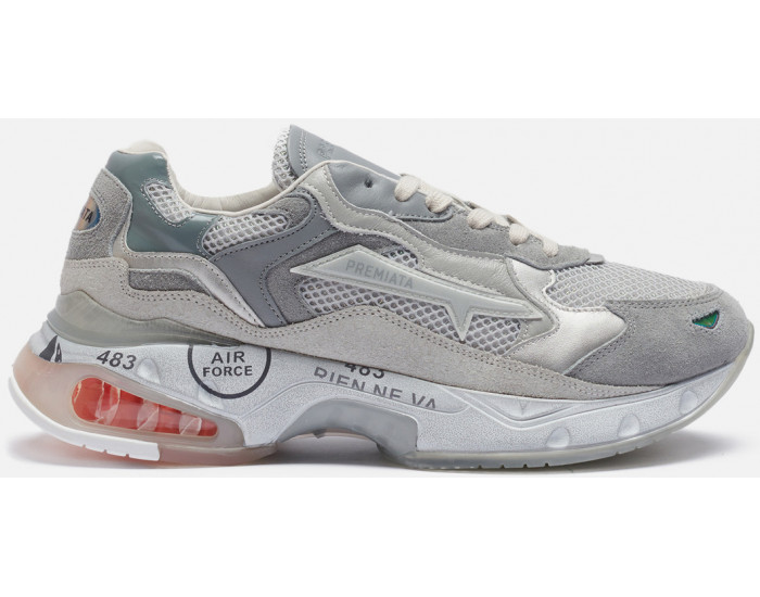 Premiata Sharky 067 Серые мужские спортивные