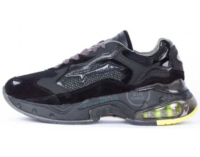 Premiata Sharky 068 черные спортивные