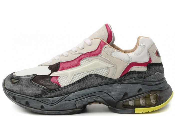 Premiata Sharky 069 Белые с серым женские