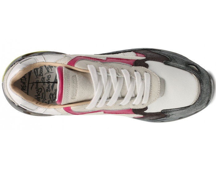 Premiata Sharky 069 Белые с серым женские