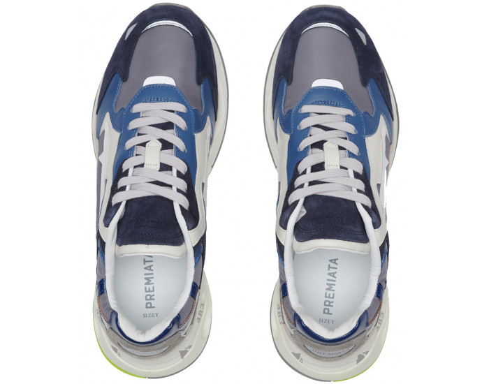 Premiata Sharky 250 Синие с серым мужские