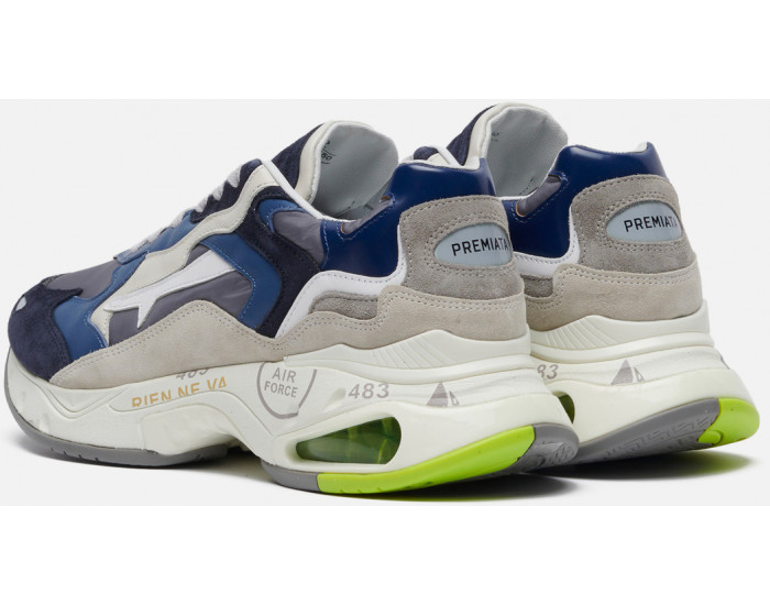 Premiata Sharky 250 Синие с серым мужские