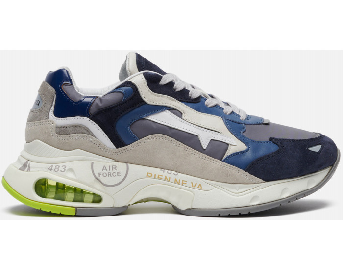 Premiata Sharky 250 Синие с серым мужские